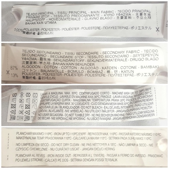 ZARA Crop Top with Printed Lace & Mesh Back - Picture 6 of 6